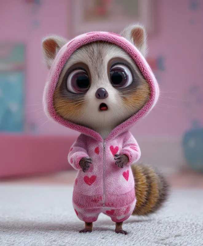 Adorable Baby Animals In Cozy Outfits Midjourney Prompt | PromptBase