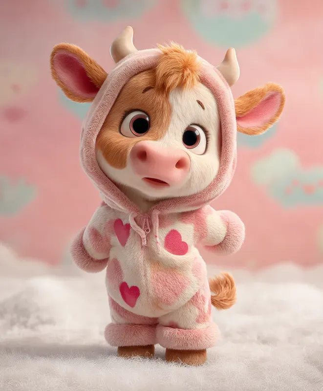 Adorable Baby Animals In Cozy Outfits Midjourney Prompt | PromptBase