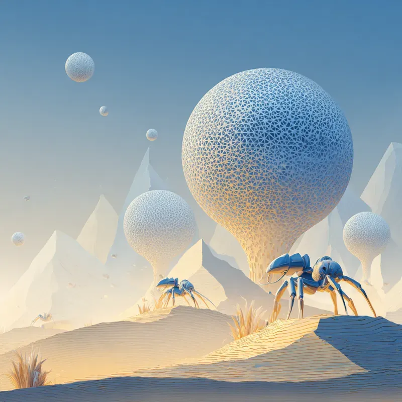 Alien Vector Landscapes Midjourney Prompt | PromptBase
