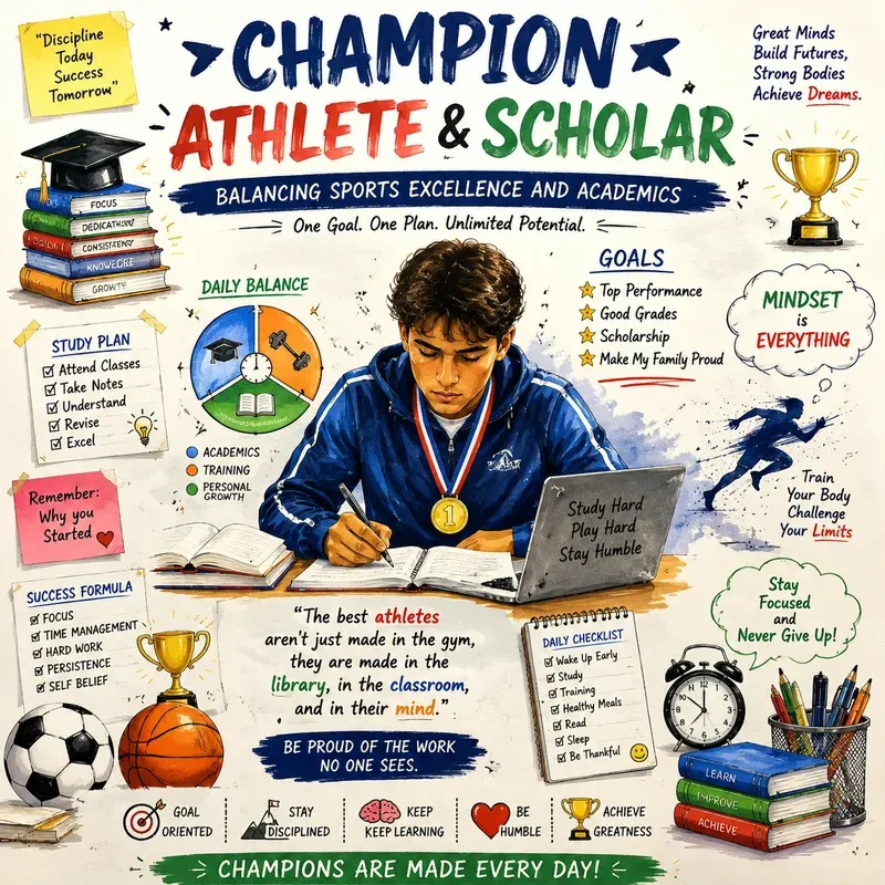 Motivational Study Poster Packs ChatGPT Image Prompt | PromptBase