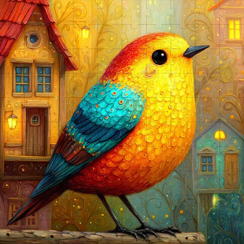 Impasto Whimsical Storybook Art Midjourney Prompt | PromptBase