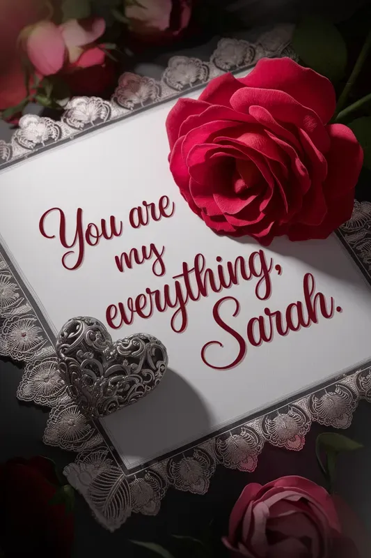 Heartfelt Valentines Day Lace Masterpies Ideogram Prompt | PromptBase