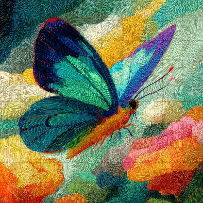 Impasto Storybook Textured Art Midjourney Prompt | PromptBase