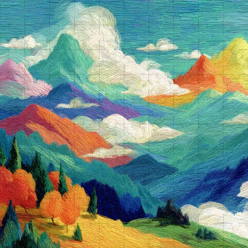 Impasto Storybook Textured Art Midjourney Prompt | PromptBase