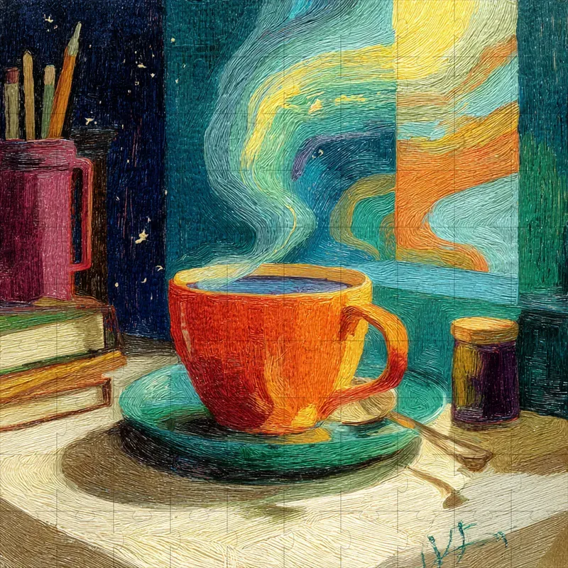 Impasto Storybook Textured Art Midjourney Prompt | PromptBase