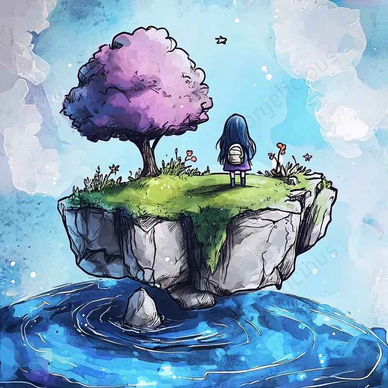 Fantasy Storybook Illustrations Midjourney Prompt | PromptBase