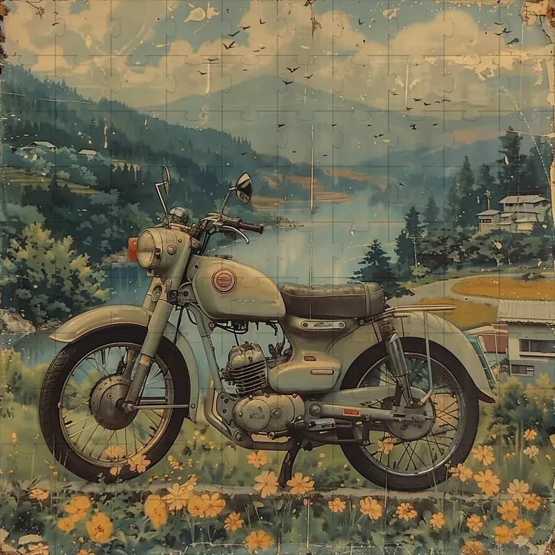 Murals Vibrant Storybook Scenes Art Midjourney Prompt | PromptBase