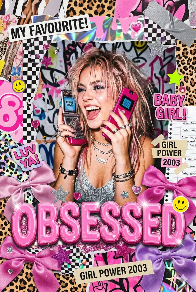 Y2k Teen Zine Chaotic Scrapbooks Gemini Image Prompt | PromptBase