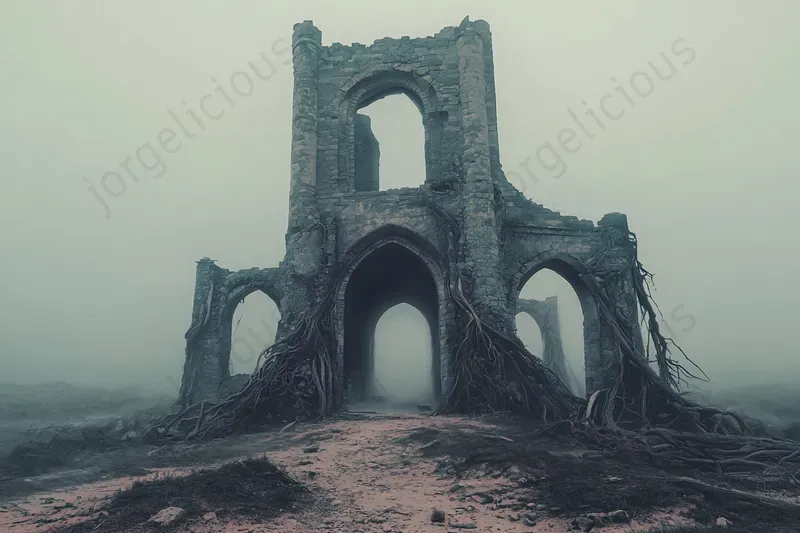 Atmospheric Decayed Worlds Midjourney Prompt | PromptBase