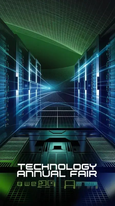 Techstuff Posters Futuristic Tech Posters Ideogram Prompt | PromptBase