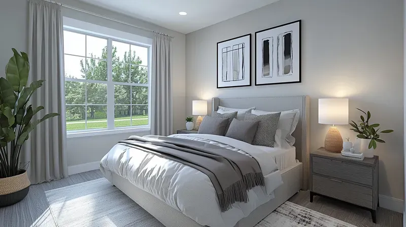 Minimalist Bedroom Interior Designs Midjourney Prompt | PromptBase