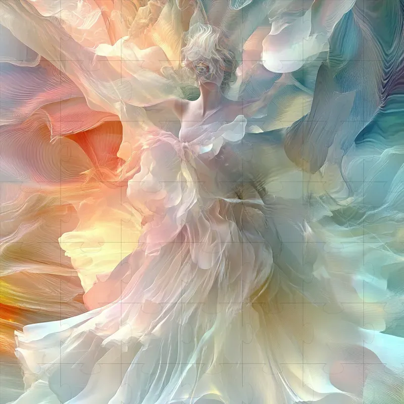 Fractal Echoes Fluid Surrealism Art Midjourney Prompt | PromptBase