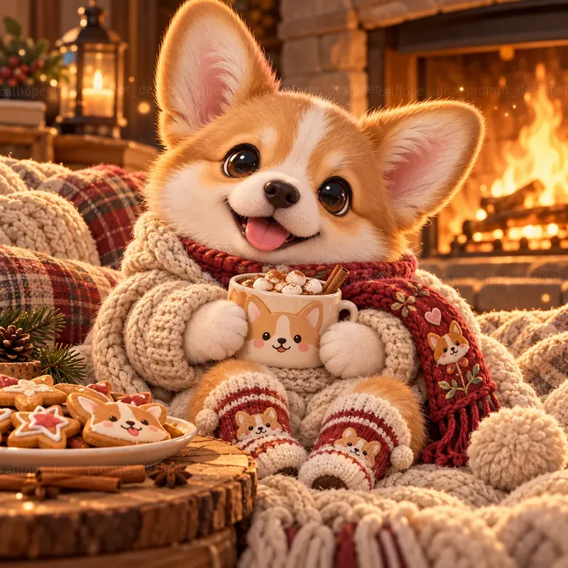 Calliope Layout Luxury Collectible Cozy Animals ChatGPT Image Prompt | PromptBase
