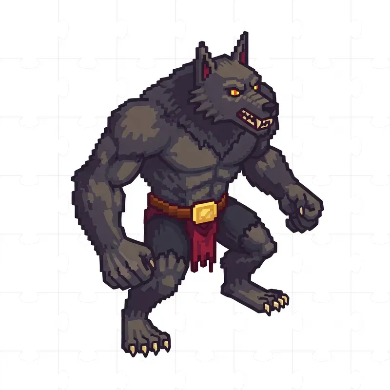 Isometric Pixel Art Characters Imagen Prompt | PromptBase