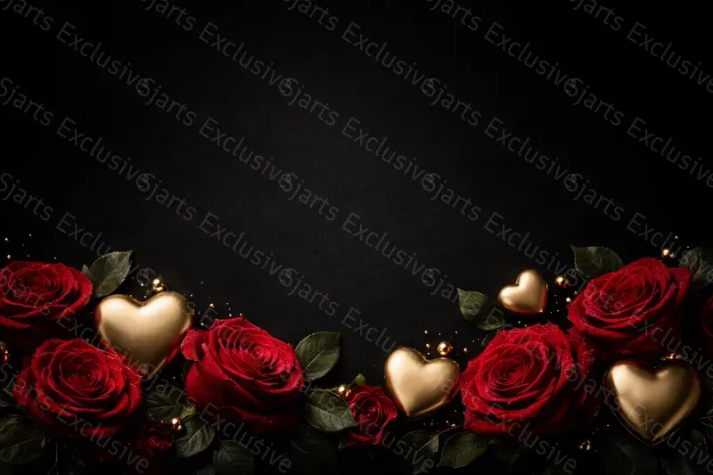 Luxury Valentine Backgrounds ChatGPT Image Prompt | PromptBase