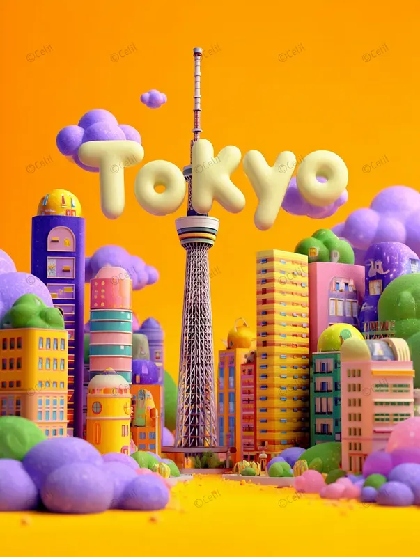 Toycore City Poster Packs Midjourney Prompt | PromptBase