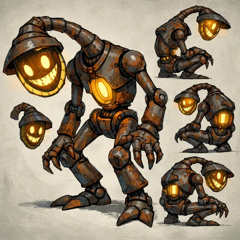 Object Characters Design Stylized Object Character Concept Art ChatGPT Image Prompt | PromptBase