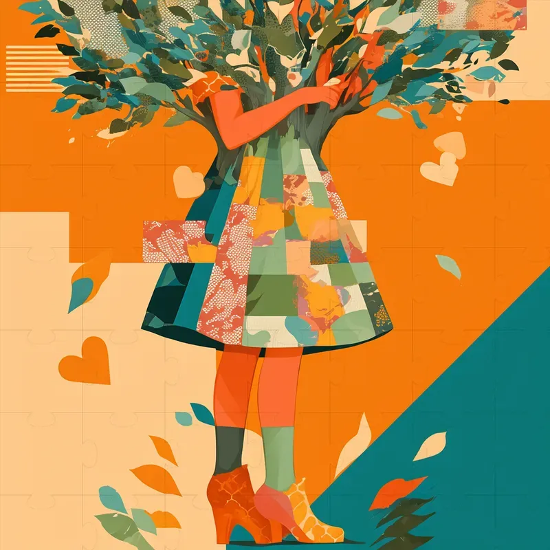 Poster Fragmentation Abstract Fragmented Posters Midjourney Prompt | PromptBase