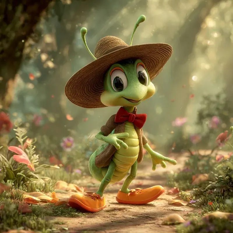Insect Characters In Enchanted Forest Midjourney Prompt | PromptBase