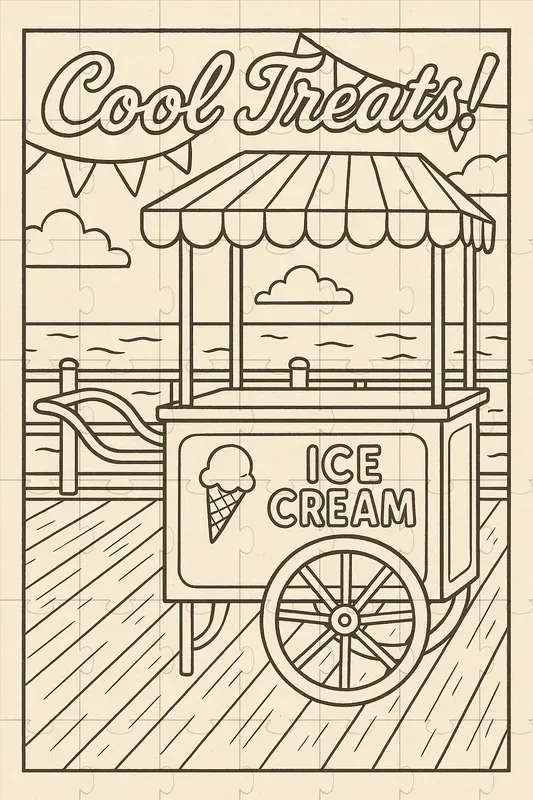 Vintage Coloring Book Pages