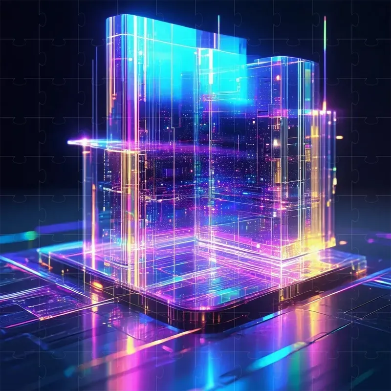 Tech Gradient Posters Stable Diffusion Prompt | PromptBase