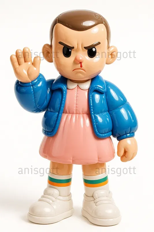 Promptbase Inflatable Glossy Inflatable Cartoon Characters ChatGPT Image Prompt | PromptBase