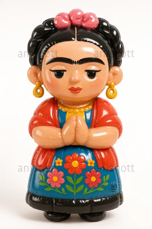 Promptbase Inflatable Glossy Inflatable Cartoon Characters ChatGPT Image Prompt | PromptBase