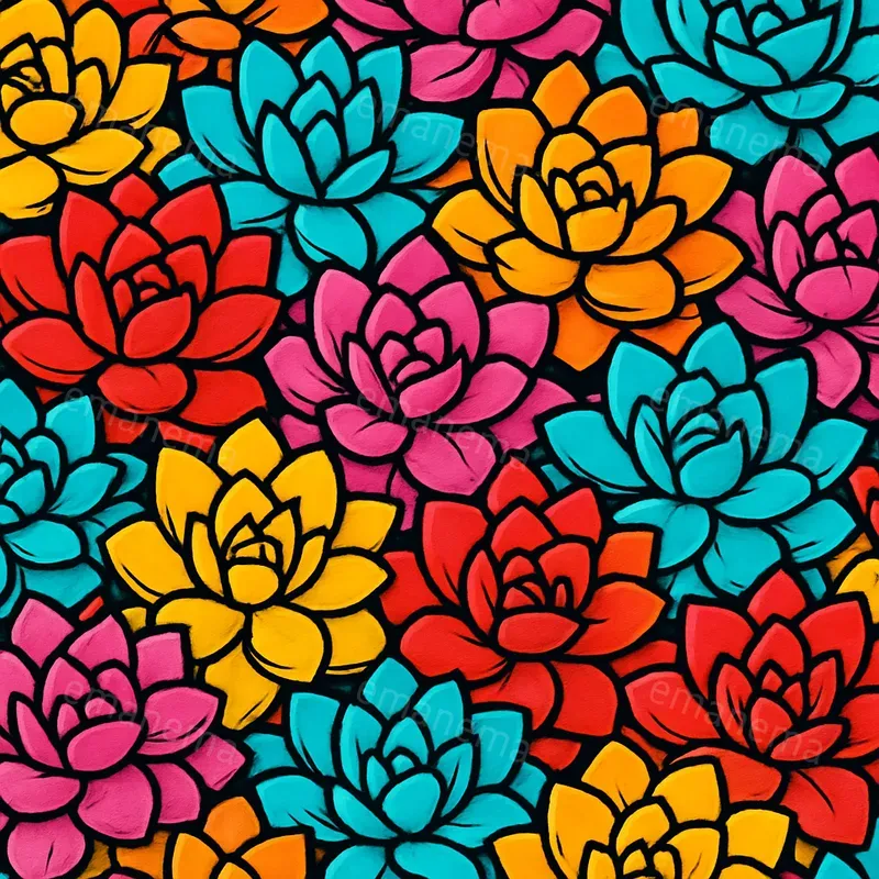 Randomly Patterns Colorful Randomly Colorful Cartoonstyle Patterns ChatGPT Image Prompt | PromptBase