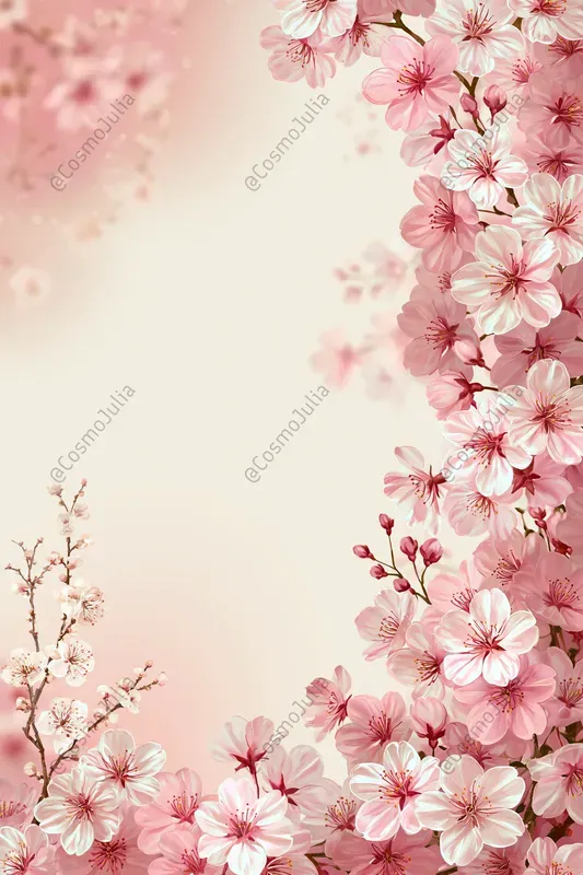 Dreamy Watercolor Floral Borders Midjourney Prompt | PromptBase