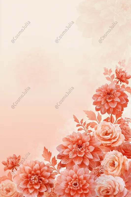 Dreamy Watercolor Floral Borders Midjourney Prompt | PromptBase