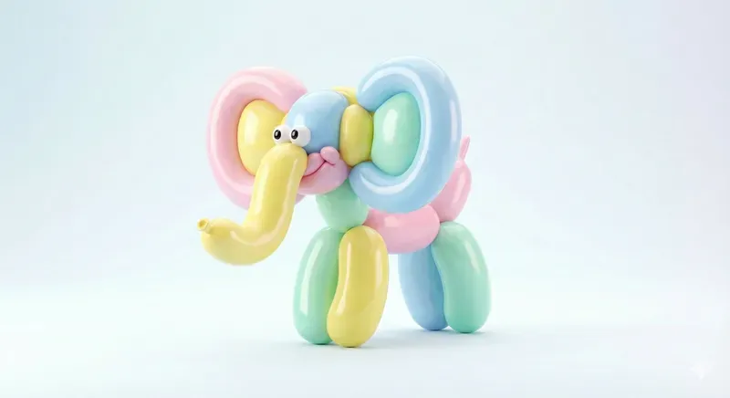 Promptbase Inflatable Cute 3D Inflatable Party Style Gemini Image Prompt | PromptBase