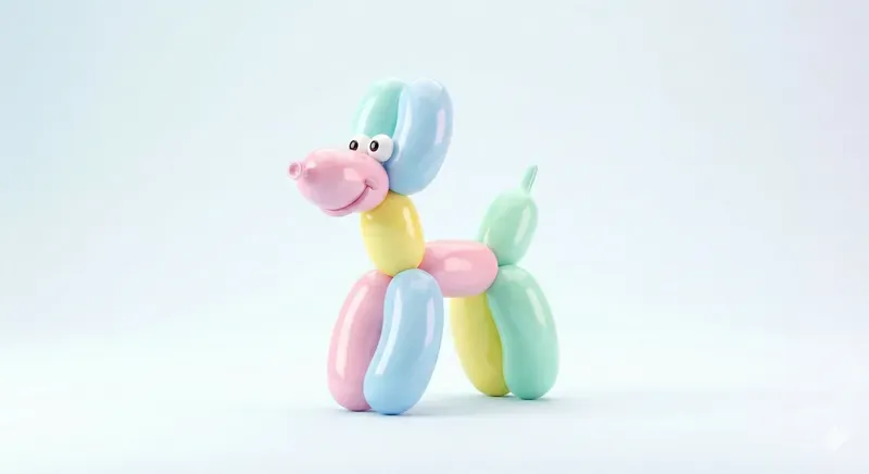 Promptbase Inflatable Cute 3D Inflatable Party Style Gemini Image Prompt | PromptBase