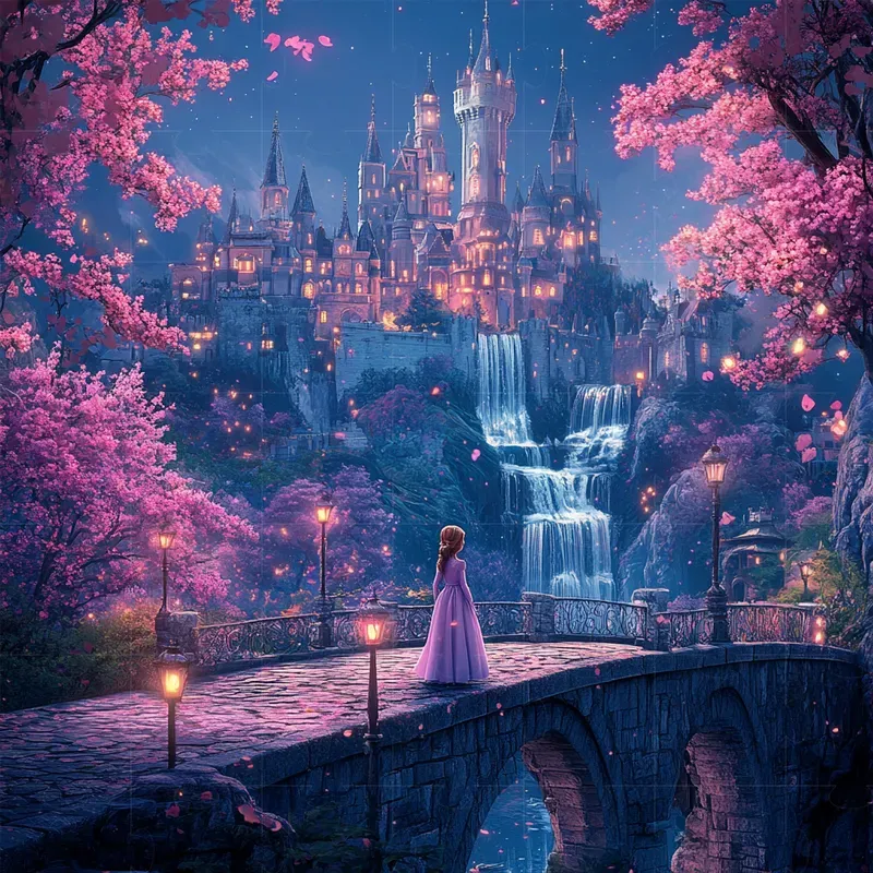 Dreamy Fairy Tales In Disney Style Midjourney Prompt | PromptBase