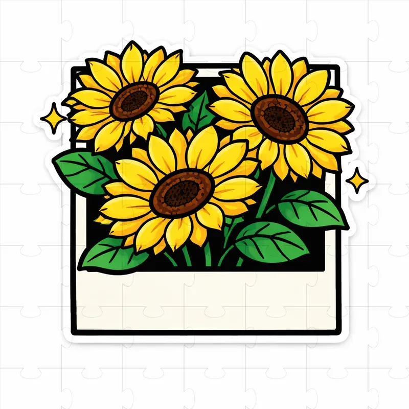 Square Frame Sticker Square Photo Frame Sticker Designs ChatGPT Image Prompt | PromptBase