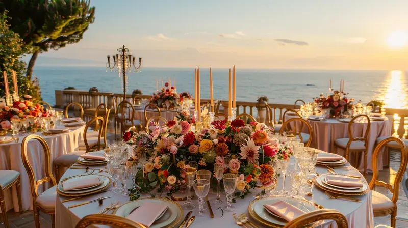 Italian Wedding Receptions Old Money Midjourney Prompt | PromptBase