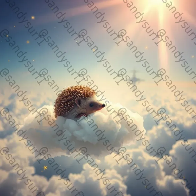 Cute Animals On Magic Clouds FLUX Prompt | PromptBase