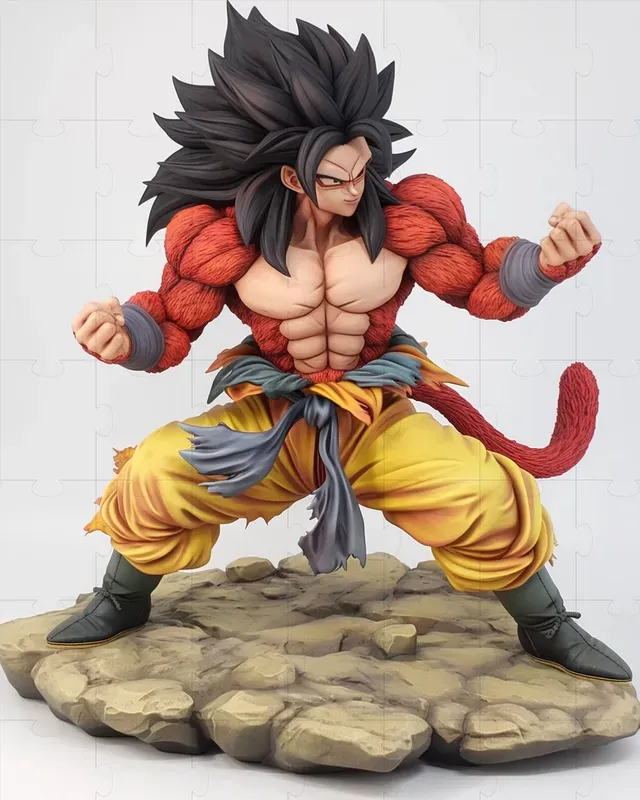 Dbz Sculptures Made Of Clay Midjourney Prompt | PromptBase