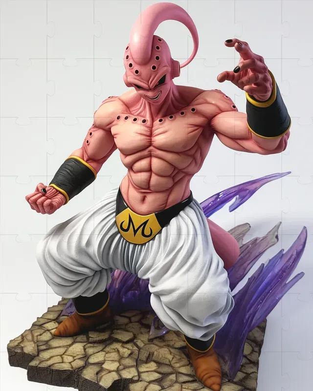 Dbz Sculptures Made Of Clay Midjourney Prompt | PromptBase