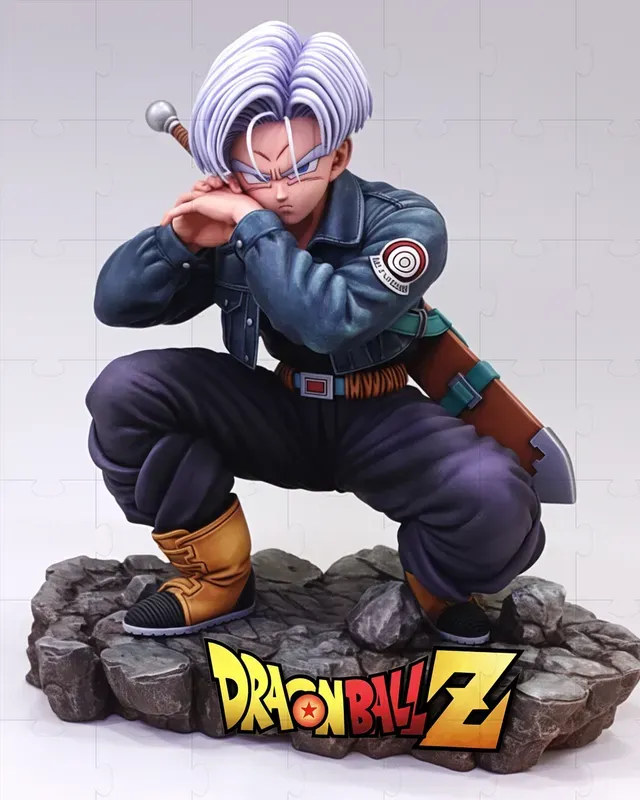Dbz Sculptures Made Of Clay Midjourney Prompt | PromptBase