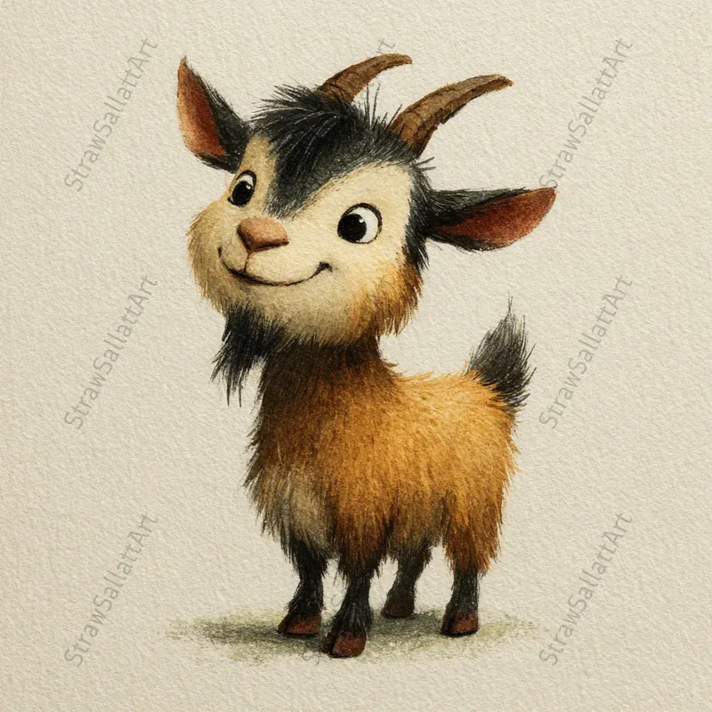 Storybook Animals Aura Nature Cliparts Midjourney Prompt | PromptBase