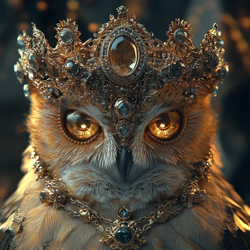 Mystical Regal Creatures In Enchanted At Midjourney Prompt | PromptBase