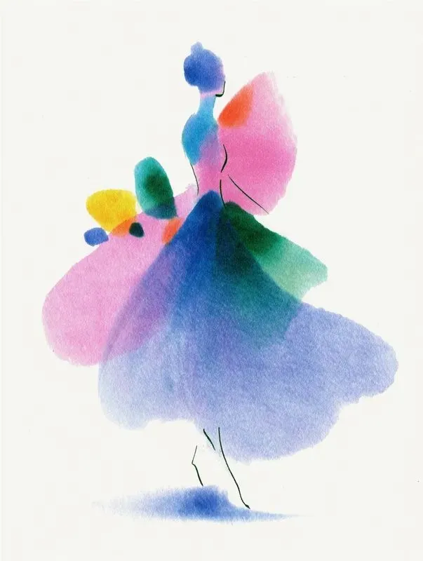 Dreamy Pastel Watercolor Illustrations Midjourney Prompt | PromptBase