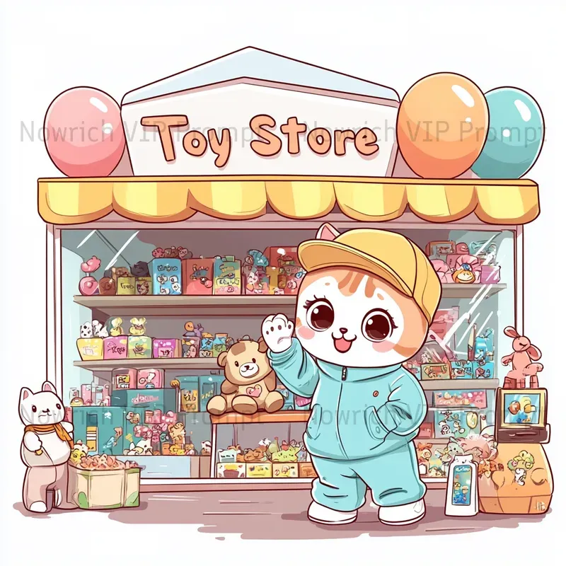 Fun Storefronts Collection Midjourney Prompt | PromptBase