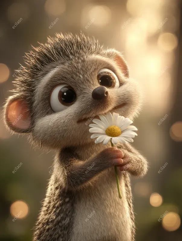 Cute 3D Animals In Storybook Style Midjourney Prompt | PromptBase