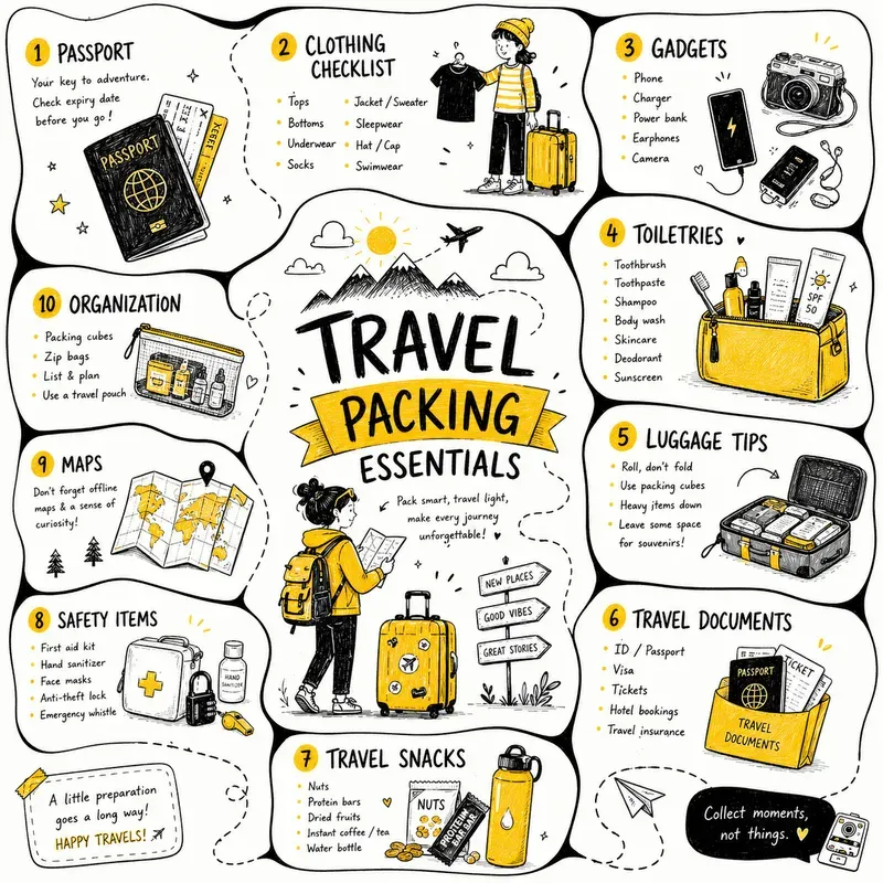 Handdrawn Infographic Poster Packs ChatGPT Image Prompt | PromptBase