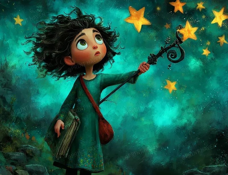 Snowy Midnight Adventures Midjourney Prompt | PromptBase