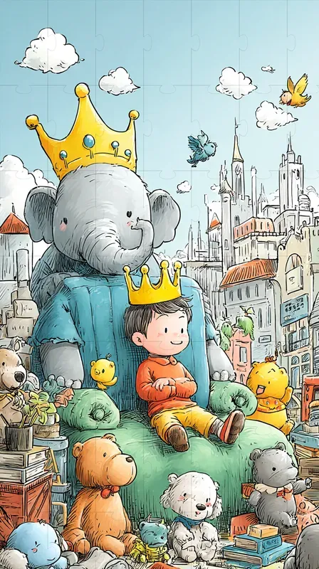 Whimsical Childrens Book Illustrations Midjourney Prompt | PromptBase