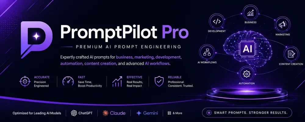 promptpilotpro profile banner