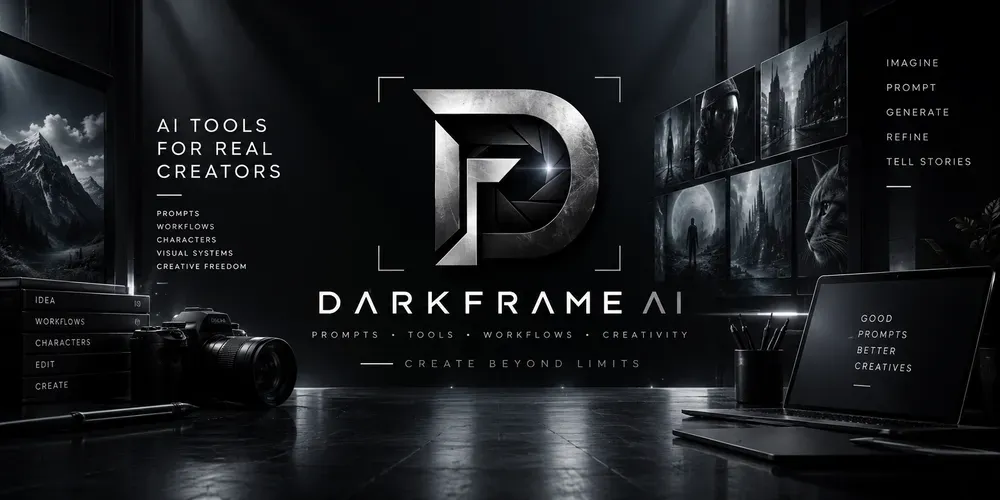 darkframeai profile banner