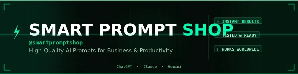 smartpromptshop profile banner